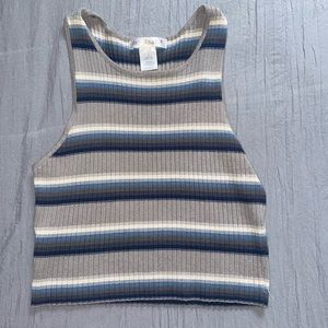 Striped Crop Top
